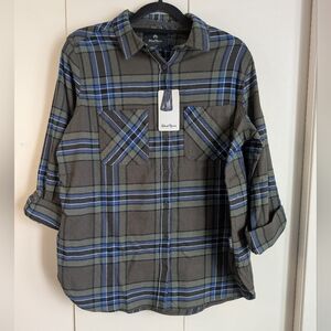 Wind River - Green Plaid Shirt NWT